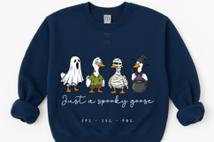 Spooky Goose PNG, SVG, Cute goose, Silly Goose, Spooky Goose Product Image 3