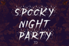 Rough Creepy Font Product Image 2