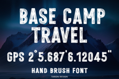 Raw Hand Paint Bold brush fonts, condensed, Rough font Product Image 2