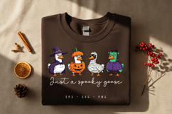 Spooky Goose PNG, SVG, Cute goose, Silly Goose, Spooky Goose Product Image 3