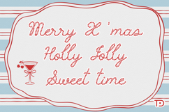 Tis de Candy fonts duo, Bundle fonts, Candy cane Christmas Product Image 3