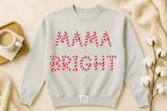 Sweet CandycaneSVG font Product Image 2