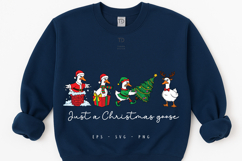 Christmas goose SVG PNG Sublimation, Silly goose, Funny SVG Product Image 2