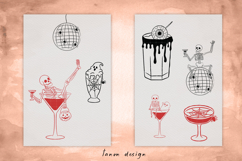 Whimsical Halloween Handdrawn SVG, PNG Clipart Product Image 2