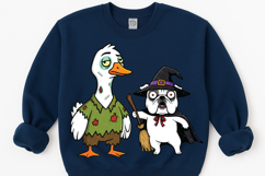 12 Halloween cute Animals SVG PNG, Silly goose, Bulldog Product Image 2