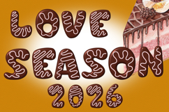 Chocolate Drizzle Bitmap SVG color font Product Image 2