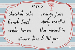 Whimsical Postcards handwritten font Product Image 2