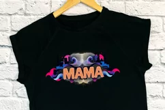 MAMA word clipart | Mothers day urban sublimation design png Product Image 3