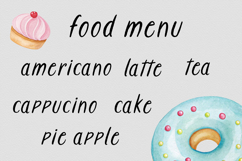 Loving de Rome. ink edge handwritten font Product Image 5