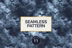 Bats Night Sky Pattern, Dark Gothic Bat Seamless Paper Product Image 3