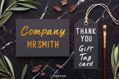 Raw Brush Font Duo - Hand painted texture brush fonts Product Image 3