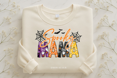 Halloween Mama PNG Sublimation, T-shirt design Product Image 3