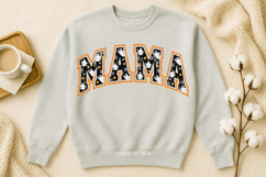 Halloween Mama PNG Sublimation, T-shirt design Product Image 3