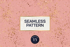 Pink Gold Shimmer Digital Paper, Glitter Texture Product Image 3