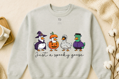 Spooky Goose PNG, SVG, Cute goose, Silly Goose, Spooky Goose Product Image 2