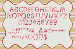 Sweet CandycaneSVG font Product Image 3