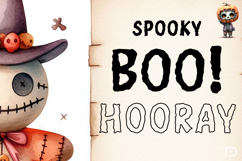 Lazy Paper Cut Four Bundle Font, Whimsical handdrawn font Product Image 4