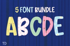 Shabby Chic Lace Font Bundles, Flora Lace font, Typography Product Image 4