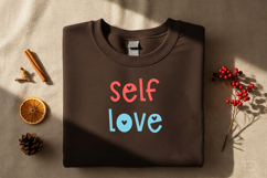 Lovely Around, cute Valentine display font Product Image 3