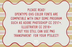 Sweet CandycaneSVG font Product Image 5