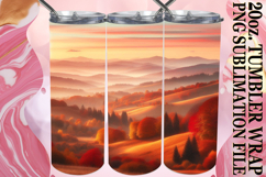 BLISSFUL DAYS 20oz TUMBLER WRAP, Autumn Product Image 1