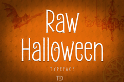 Raw Halloween Font Product Image 1