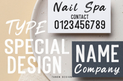 Raw Brush Font Duo - Hand painted texture brush fonts Product Image 7