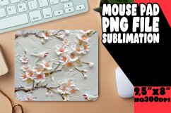 Spring Garden Petals Sublimation Mouse Pad Product Image 1