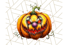 Spooky Jack O Lantern PNG Clipart, Scary Halloween Pumpkins Product Image 4