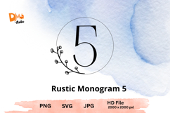 Rustic Monogram Product Image 1