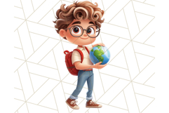 Boy Teacher Clipart PNG, Cute Male Teacher Illustration Product Image 4