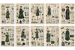 Summer Witch Garden Junk Pages Product Image 2