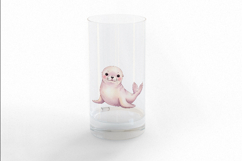 Cute Baby Seal Ocean Animal Marine Mammal PNG Summer Product Image 3