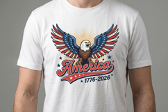 America T-shirt Design Product Image 1