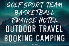 Raw Brush Font Duo - Hand painted texture brush fonts Product Image 9