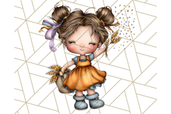 Woodland Autumn Parade Clipart PNG Fall Animals Product Image 4