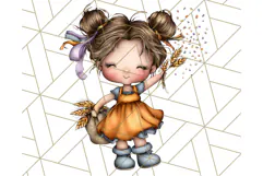 Woodland Autumn Parade Clipart PNG Fall Animals Product Image 4