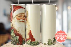 Santa Christmas Tumbler | Christmas Tumbler Wrap Product Image 1