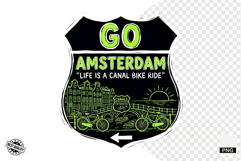Summer Travel Road Signs PNG Clipart Product Image 1