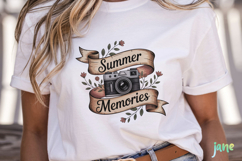 Retro Summer Quotes Labels Clipart Product Image 2