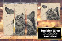 Kitty Chic: Sublimation Tumbler Selection Product Image 1