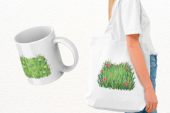 Whimsy Spring Green Grass Clipart Product Image 3