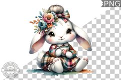 Floral Nursery Animal Sublimation Clipart Bundle Product Image 8