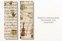 Ephemera Music Sheets Bookmarks Product Image 3