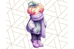 Pastel Halloween Clipart Cute PNG Graphics, Halloween Png Product Image 4