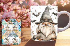 Halloween Fantasy Gnome Mug Festive Fun 11oz/15oz Product Image 1