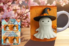 3D Halloween Mug Wrap 11oz/15oz Autumn Spooky Art Product Image 1
