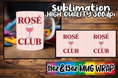 Timeless charm sublimation 11oz 15oz mug wrap, Retro Food Product Image 1