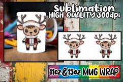 Seasonal Sublimation Cheer Mug Product Image 1