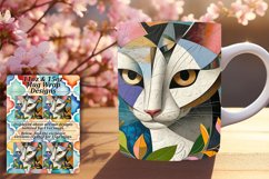 Cat Mug Wraps - A Spring Delight Product Image 1